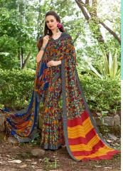 SILKVILLA PASHMINA 3 CATALOG SILK SAREES WITH SHAWL COLLECTION WHOLESALE SUPPLIER BEST RATE BY GOSIYA EXPORTS SURAT