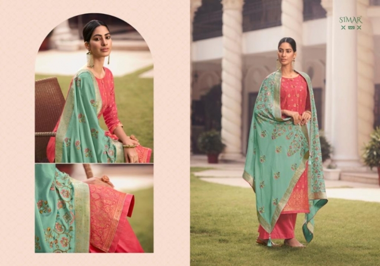 SIMAR GLOSSY LAUNCHED NIHAARA VISCOSE  (10)