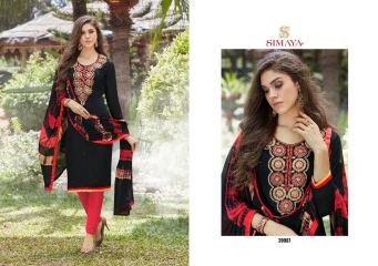 Simaya fashion glamour salwar kameez collection at wholesale BEST RATE BY GOSIYA EXPORTS SURAT (1)