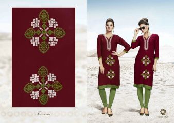 SMORE FASHION FISH FANCY RAYON FABRIC KURTIS FOR FESTIVE WEAR COLLECTION WHOLESALE BEST RATE BY GOSIYA EXPORTS SURAT (8)