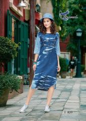SPARROW KUMB X HEAVY COTTON DENIM KURTIS COLLECTION WHOLESALE SUPPLIER BEST RATE BY GOSIYA EXPORTS SURAT (1)