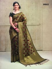 SRINGAR FANCY TRENDY WEAR SAREES FESTIVAL COLLECTION WHOLEASALE BEST RATE BY GOSIYA EXPORTS SURAT (2)