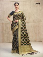 SRINGAR FANCY TRENDY WEAR SAREES FESTIVAL COLLECTION WHOLEASALE BEST RATE BY GOSIYA EXPORTS SURAT (5)