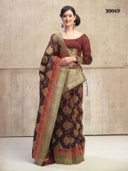 SRINGAR FANCY TRENDY WEAR SAREES FESTIVAL COLLECTION WHOLEASALE BEST RATE BY GOSIYA EXPORTS SURAT (9)