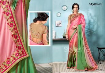STYLEWELL BY FLORENCIYA CATALOG FANCY PARTY WEAR EMBROIDERED SAREES COLLECTION (13)