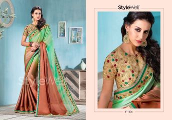STYLEWELL BY FLORENCIYA CATALOG FANCY PARTY WEAR EMBROIDERED SAREES COLLECTION (2)
