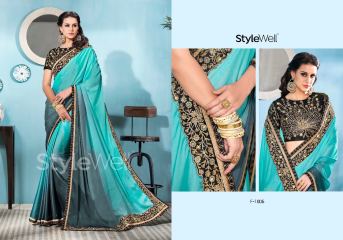 STYLEWELL BY FLORENCIYA CATALOG FANCY PARTY WEAR EMBROIDERED SAREES COLLECTION (4)
