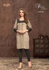 Stylic Shenaya Vol 9 Rayon Casual Wear Kurti Catalog BY GOSIYA EXPORTS SURAT (1)