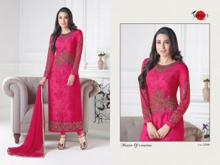 SUHATI BY CHARISMATIC KARISHMA CATALOG GEORGETTE STRAIGHT DESIGNER WEAR (2)