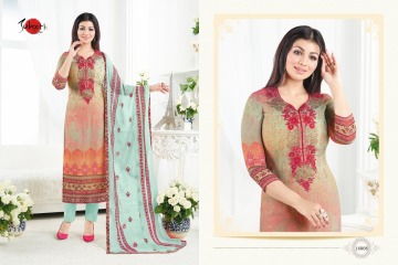 SUHATI FAB SILKY VOL 2 GEORGETTE STRAIGHT SUITS WHOLESALE BEST RATE SURAT BY GOSIYA EXPORTS (7)