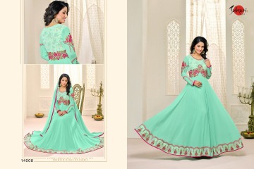 SUHATI VOL 5 FAUX GEORGETTE ANARKALI SALWAR KAMEEZ SURAT WHOLESALE BY GOSIYA EXPORTS SURAT (5)