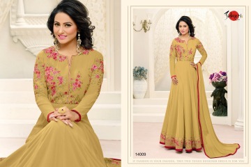 SUHATI VOL 5 FAUX GEORGETTE ANARKALI SALWAR KAMEEZ SURAT WHOLESALE BY GOSIYA EXPORTS SURAT (6)