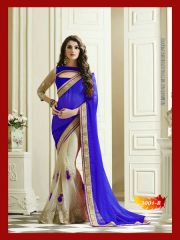 SUNNY LEONE DESIGNER EMBROIDERED SAREES WHOLESALE BEST RATE SURAT BY SUNNY LEONE (2)