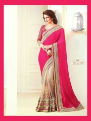 SUNNY LEONE PLATINUM DESIGNER SAREES COLLECTION WHOLESALE BEST RATE BY GOSIYA EXPORTS SURAT (1)