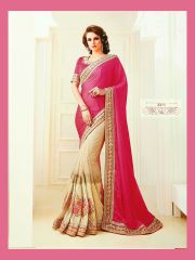 SUNNY LEONE PLATINUM DESIGNER SAREES COLLECTION WHOLESALE BEST RATE BY GOSIYA EXPORTS SURAT (11)