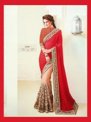 SUNNY LEONE PLATINUM DESIGNER SAREES COLLECTION WHOLESALE BEST RATE BY GOSIYA EXPORTS SURAT (18)