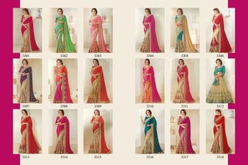 SUNNY LEONE PLATINUM DESIGNER SAREES COLLECTION WHOLESALE BEST RATE BY GOSIYA EXPORTS SURAT (20)