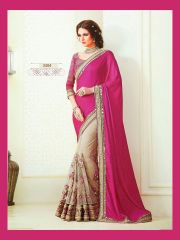 SUNNY LEONE PLATINUM DESIGNER SAREES COLLECTION WHOLESALE BEST RATE BY GOSIYA EXPORTS SURAT (4)