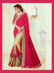 SUNNY LEONE PLATINUM DESIGNER SAREES COLLECTION WHOLESALE BEST RATE BY GOSIYA EXPORTS SURAT (6)