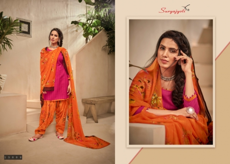 SURYAJYOTI PRESENTS PANEREE PATIALA VOL 15 CAMBRIC DOBBY FABRIC WITH PRINT SALWAR SUIT WHOLESALE DEALER BEST RATE BY GOSIY (1)