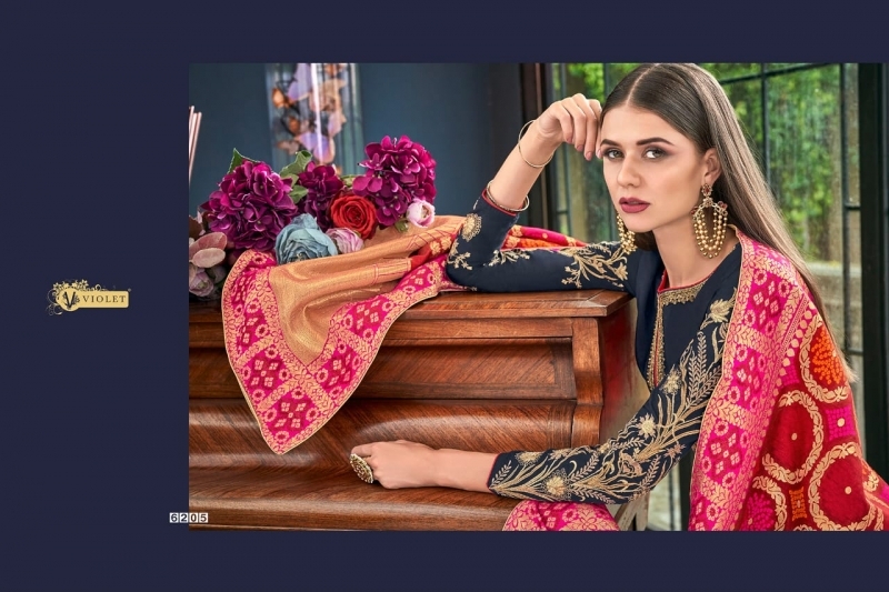 SWAGAT VIOLET 6201-6214 SERIES SILK INDIAN FESTIVE DRESSES COLLECTION 2019 WHOLESALE DEALER BEST RATE BY GOSIYA EXPORTS SURAT (21)