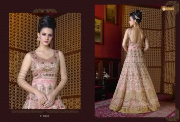 Swagat violet snow white 5 party wear gown collection BY GOSIYA EXPORTS SURAT (29)