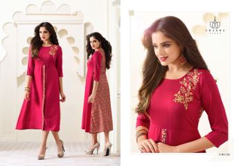 SWARNPANKH 1 CATALOG GEORGETTE EMBROIDERED KURTIES WHOLESALE SUPPLIER DEALER RATE BY GOSIYA EXPORTS SURAT (2)