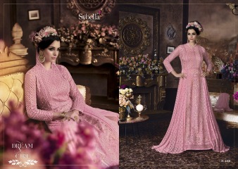 SYBELLA SERIES S 101TO S108 DESIGNER ANARKALI DRESS CATALOG WHOLESALE BEST RATE BY GOSIYA EXPORTS (3)