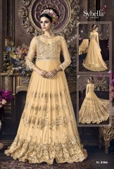 SYBELLA SERIES S 101TO S108 DESIGNER ANARKALI DRESS CATALOG WHOLESALE BEST RATE BY GOSIYA EXPORTS (5)