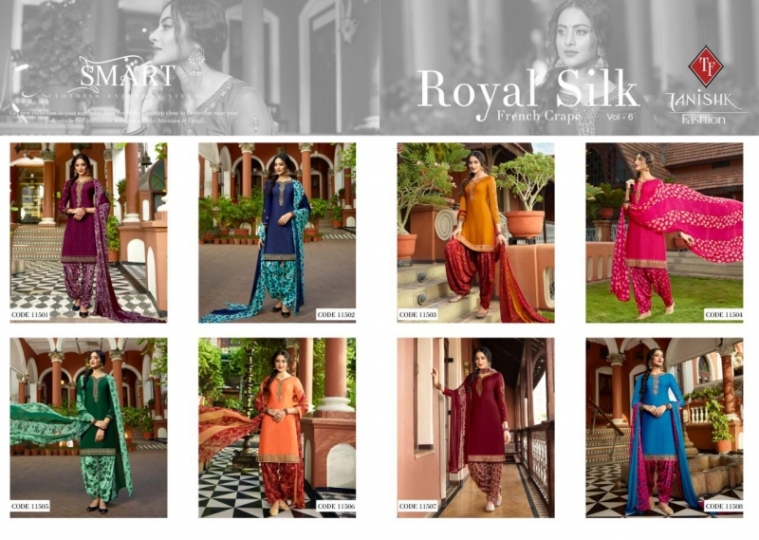 TANISHK FASHION ROYAL SILK VOL 6  (11)