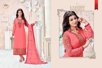 TANU DESIGNER AAYESHA GEORGETTE EMBROIDERY SUITS WHOLESALER BEST RATE BY GOSIYA EXPORTS SURAT (5)