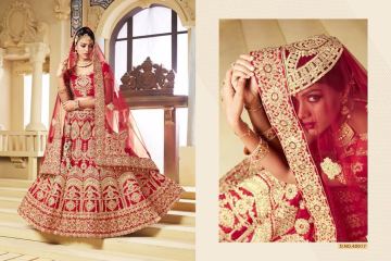 TARAH COLLECTION BY RIVAAJ VOL 2 PARTY WEAR WEDDING LEHENGA COLLECTION WHOLESALE BEST RATE BY GOSIYA EXPORTS (4)