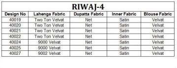 TARAH RIVAAJ 4 WEDDING LEHENGA COLLECTION WHOLESALER SUPPLIER ONLINE SURAT BEST RATE (8)