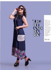 TD3 SKY 7 RAYON COTTON PRINTED KURTI COLLECTION WHOLESALE SUPPLIER DEALER BEST RATE BY GOSIYA EXPORTS SURAT (8)