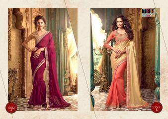 TFH STARS OF SILVER SCREEN ISSUE VOL 1 FANCY DESIGNER SAREE CATALOG AT BEST RATE BY GOSIYA EXPORTS SURAT (36)