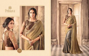 THE FASHION HUB PEHNAVA CATALOG PARTY WEAR SAREES COLLECTION WHOLESALE DEALER BEST RAET BY GOSIYA EXPORTS SURAT (11)