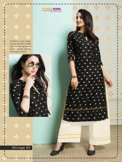 TIP AND TOPS ZURI COTTON FABRIC TOP WITH PALAZZO WHOLESALE DEALER BEST RATE BY GOSIYA EXPORTS SURAT (1)