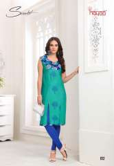 Trendy Casual Essentials from Hayaa Rayon print and rayon plain with handblock WHOLESLAE BESTRATE BY GOSIAY EXPORTS (1)
