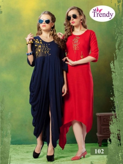 TRENDY UNIQUE LOOKK HEAVY RAYON FABRIC WITH EMBROIDERY WORK (6)