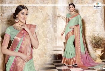 TRIVENI BY SUMANGAL CATALOGUE COTTON SAREES COLLECTION WHOLESALE BEST RATE BY GOSIYA EXPORTS SURAT (4)