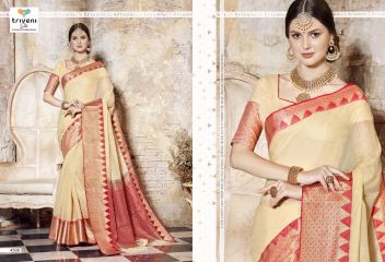 TRIVENI BY SUMANGAL CATALOGUE COTTON SAREES COLLECTION WHOLESALE BEST RATE BY GOSIYA EXPORTS SURAT (6)