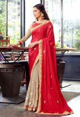 TRIVENI JHUMRI 9 GEORGETTE EMBROIDERED FANCY PARTY WEAR SAREES WHOLESALE SUPPLIER BEST RATE BY GOSIYA EXPORTS SURAT (1)
