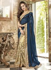 TRIVENI KALPANA 12 CATALOG FANCY EMBROIDERED PARTY WEAR SAREES WHOLESALE SELLER BEST RATE BY GOSIYA EXPORTS SURAT (6)