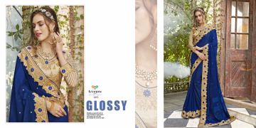 TRIVENI NARGIS CATALOGUE PARTY WEAR CHIFFON & GEORGETTE SAREES COLLECTION WHOLESALE BETS RATE BY GOSIYA EXPORTS SURAT (15)