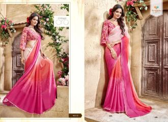TRIVENI PANKH CATALOG GEORGETTE EXCLUSIVE PRINTS SAREES COLLECTION WHOLESALE BEST RATE BY GOSIYA EXPOTS SURAT (10)