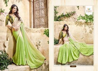 TRIVENI PANKH CATALOG GEORGETTE EXCLUSIVE PRINTS SAREES COLLECTION WHOLESALE BEST RATE BY GOSIYA EXPOTS SURAT (3)