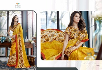TRIVENI RANJHANA VOL 2 GEORGETTE PRINTS CASUAL WEAR SAREES COLLECTION WHOLESALE BEST RATE BY GOSIYA EXPORTS SURAT (10)