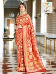 TRIVENI SILKMANIA WHITE SILK SAREE CATALOG IN WHOLESALE TRIVENI NEW CATALOG WHOLLESALE BEST RATE BY GOSIYA EXPORTS (6)