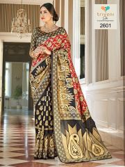 TRIVENI SILKMANIA WHITE SILK SAREE CATALOG IN WHOLESALE TRIVENI NEW CATALOG WHOLLESALE BEST RATE BY GOSIYA EXPORTS (8)