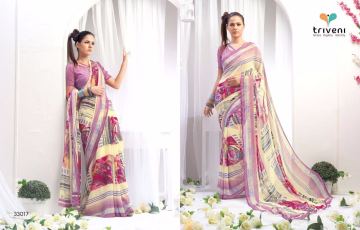 TRIVENI SOPHIE 3 EXCLUSIVE PRINTED SAREE CATALOG AT WHOLESALE BEST RATE BY GOSIYA EXPORTS SURAT (6)